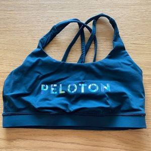 Peloton x Lululemon sports bra